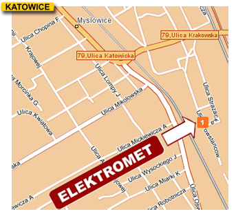 Lokalizacja firmy ELEKTROMET